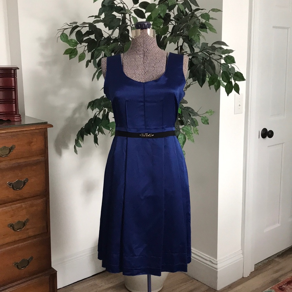 Royal Blue Simply Vera Dress with pockets Size 14